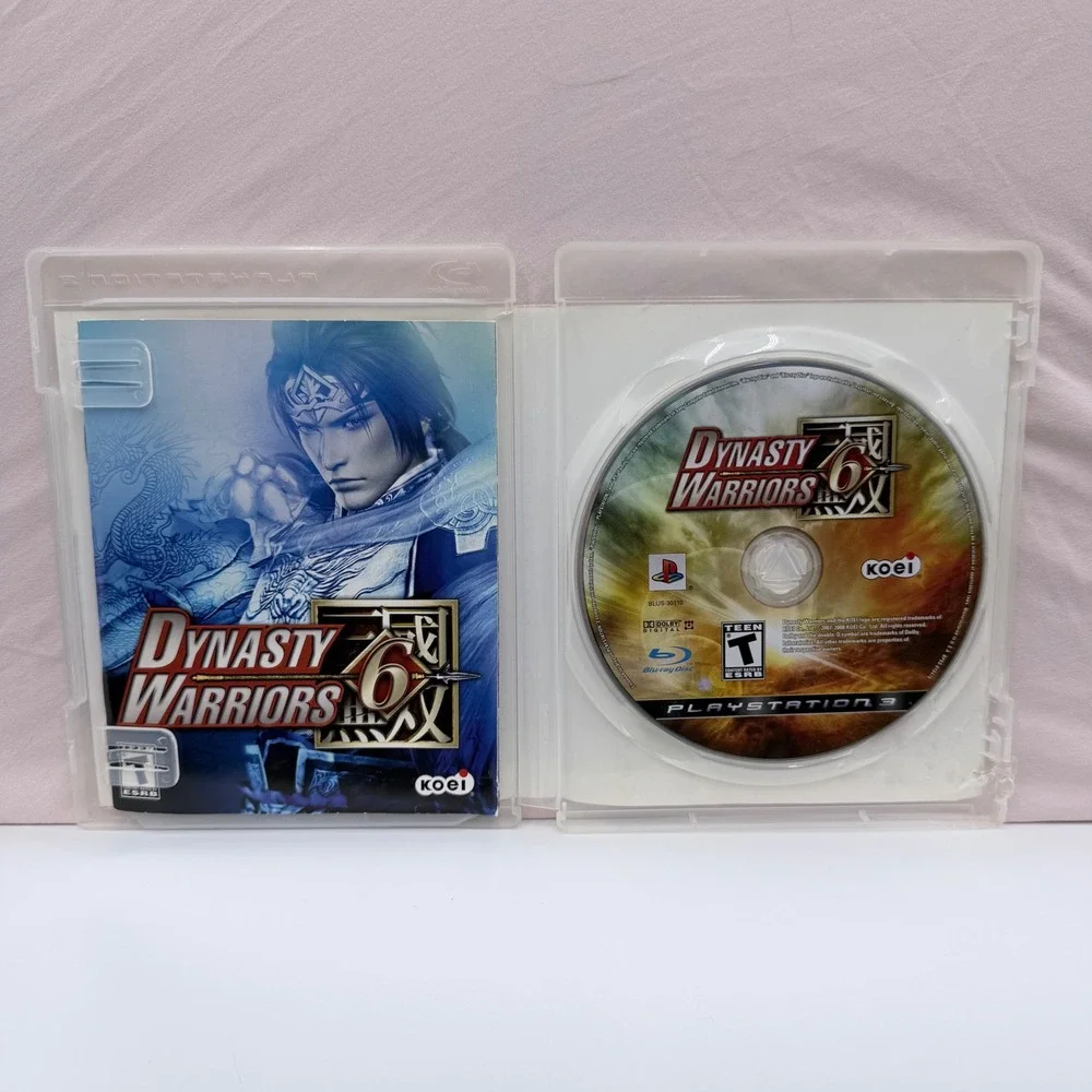 Dynasty Warriors 6 7 8 & 6 Empires PS3 Game Lot Koei Tecmo PlayStation 3 Bundle